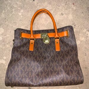 MK Large Brown Bag